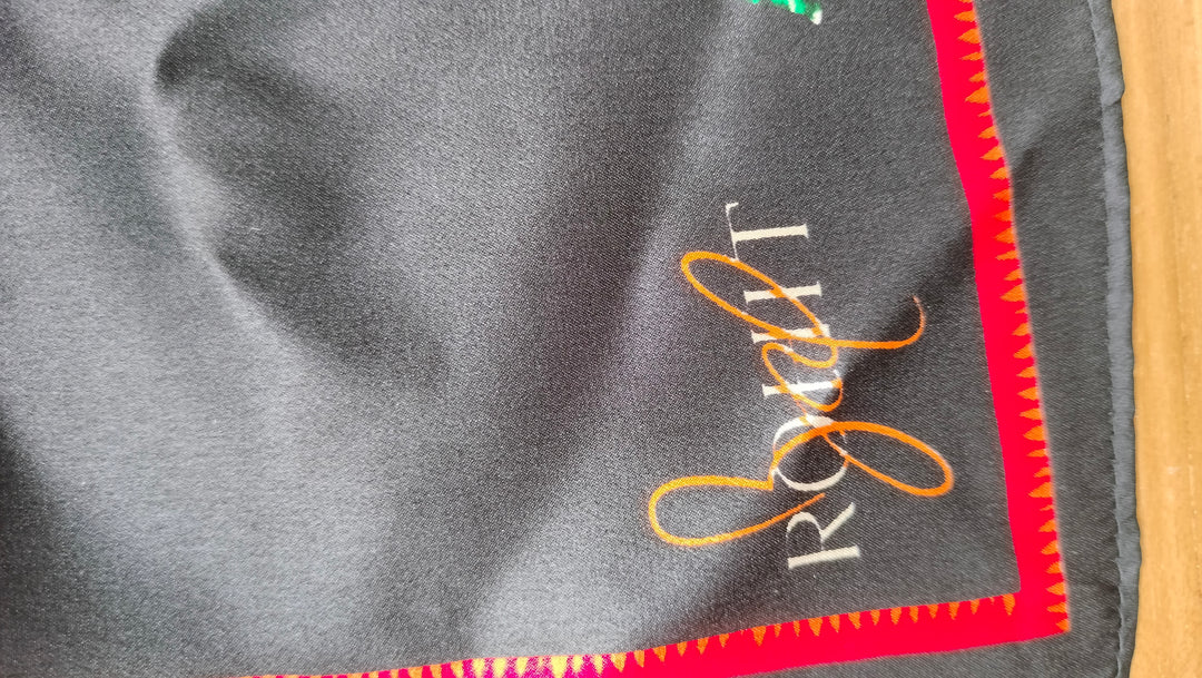 Rohit Bal Guldasta Silk Scarf