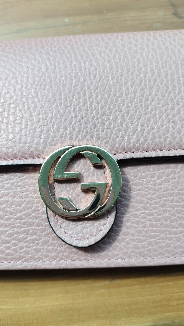 Gucci Small Dollar Interlocking G Crossbody Bag