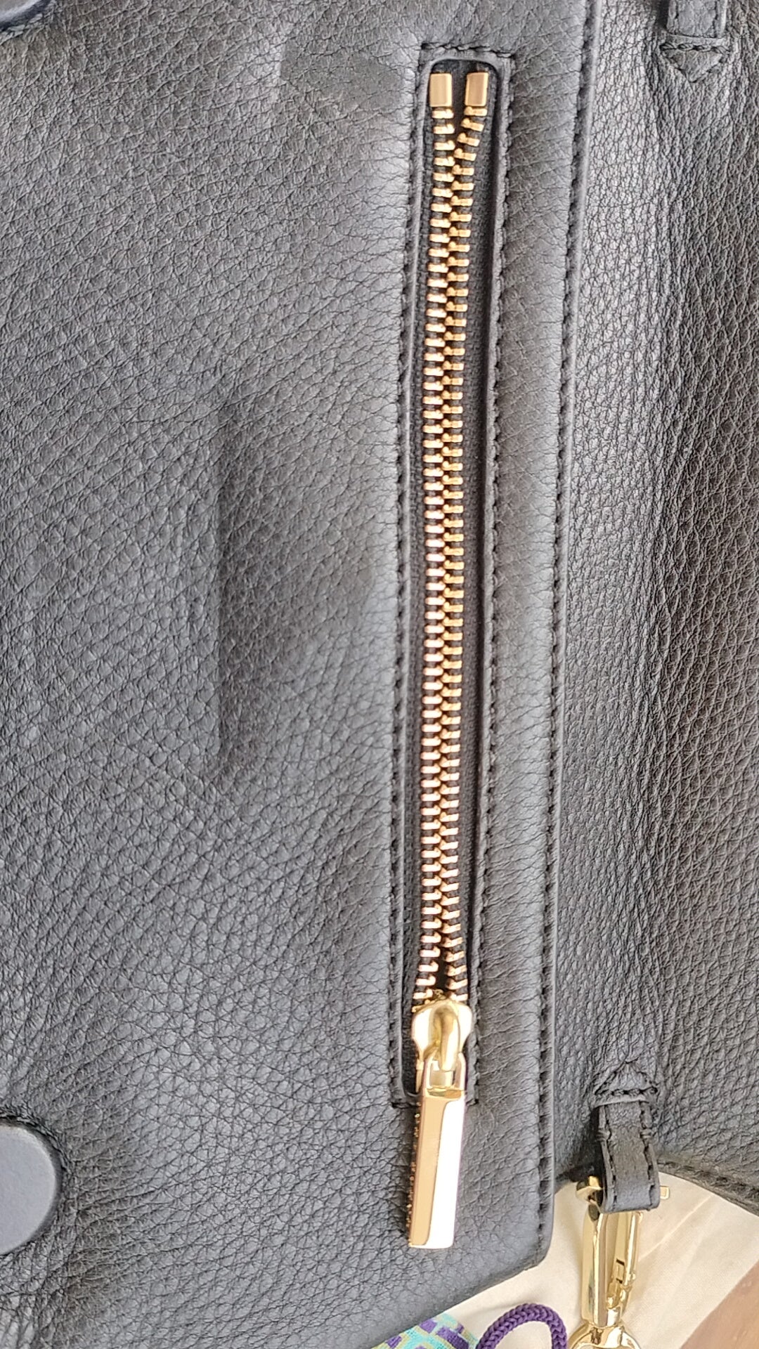 Tory Burch Black Leather Britten Crossbody Bag