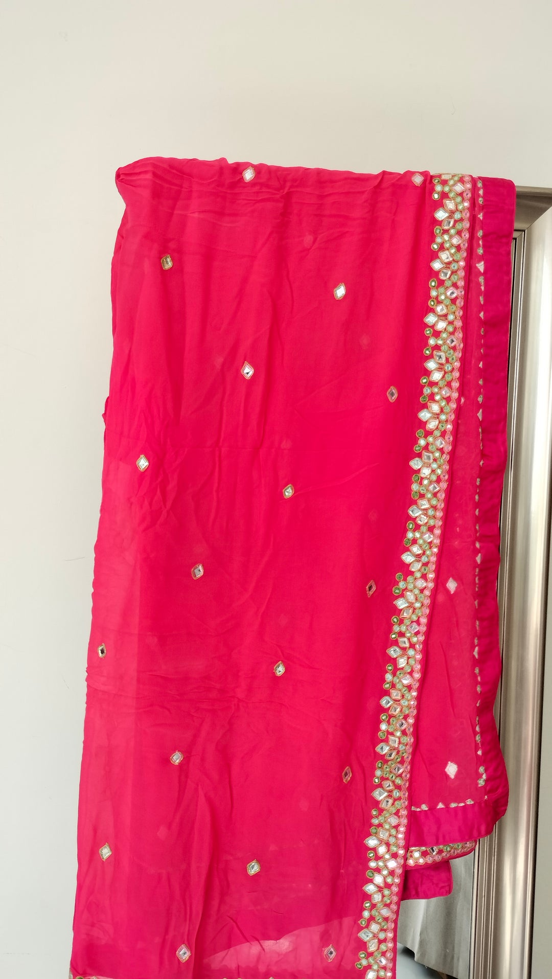 Tamanna Punjabi Kapoor Hot Pink Embellished Sharara Set