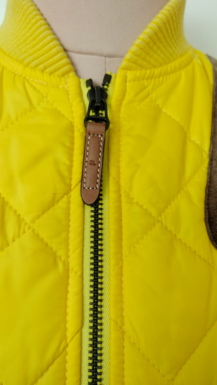 Ralph Lauren Yellow Quilted Jacket