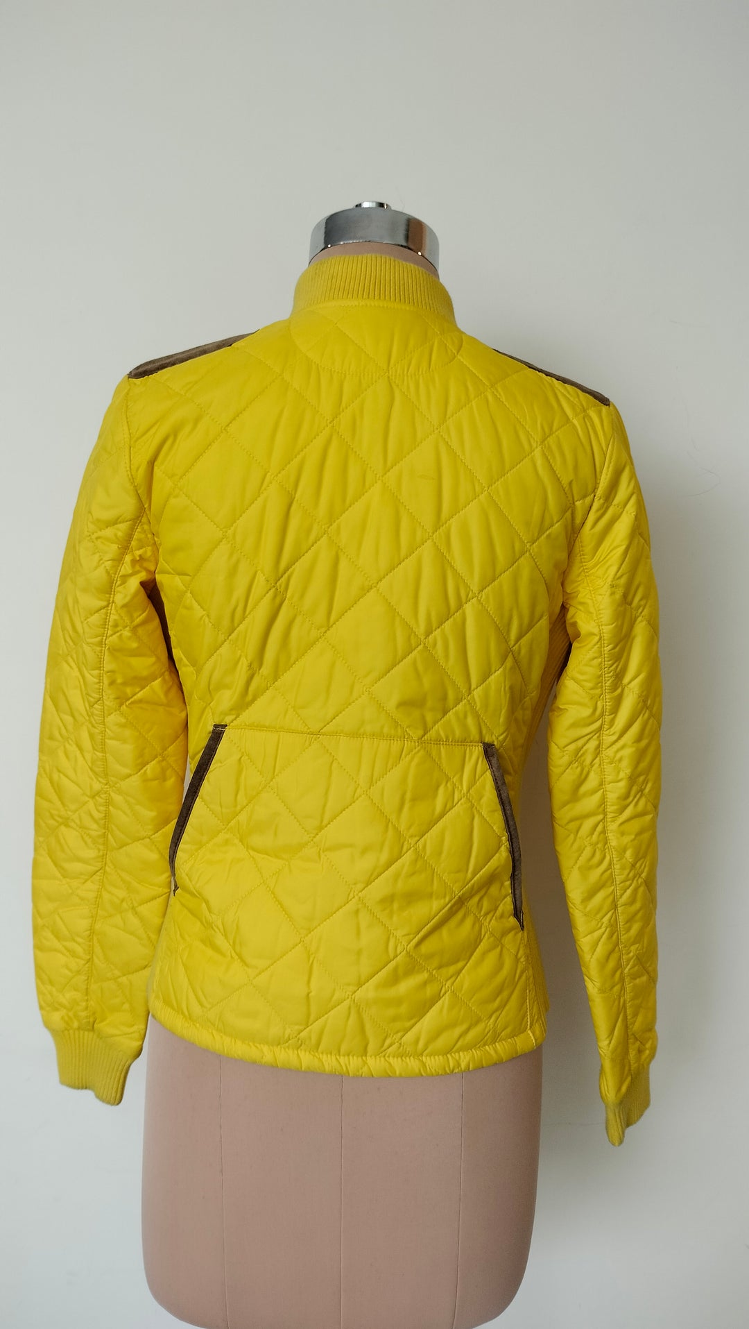 Ralph Lauren Yellow Quilted Jacket