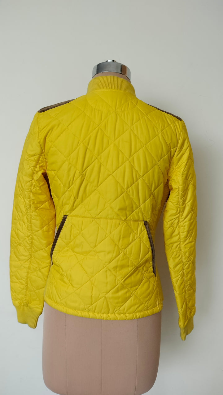Ralph Lauren Yellow Quilted Jacket