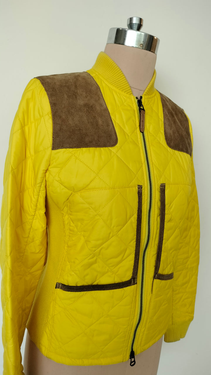 Ralph Lauren Yellow Quilted Jacket
