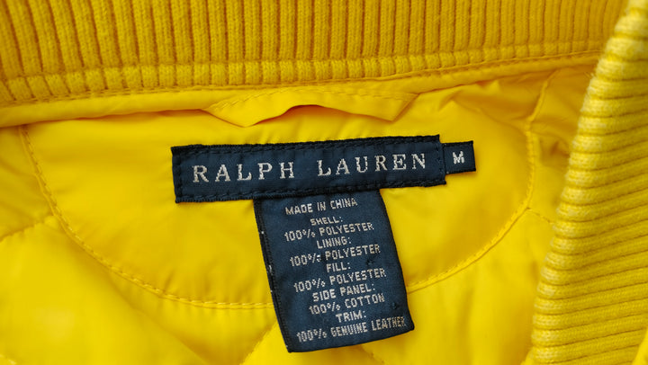 Ralph Lauren Yellow Quilted Jacket