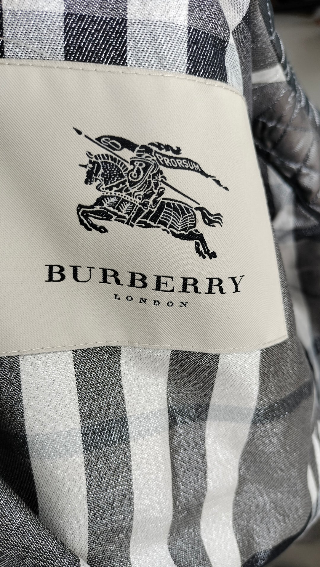 Burberry Quilted Belted Jacket