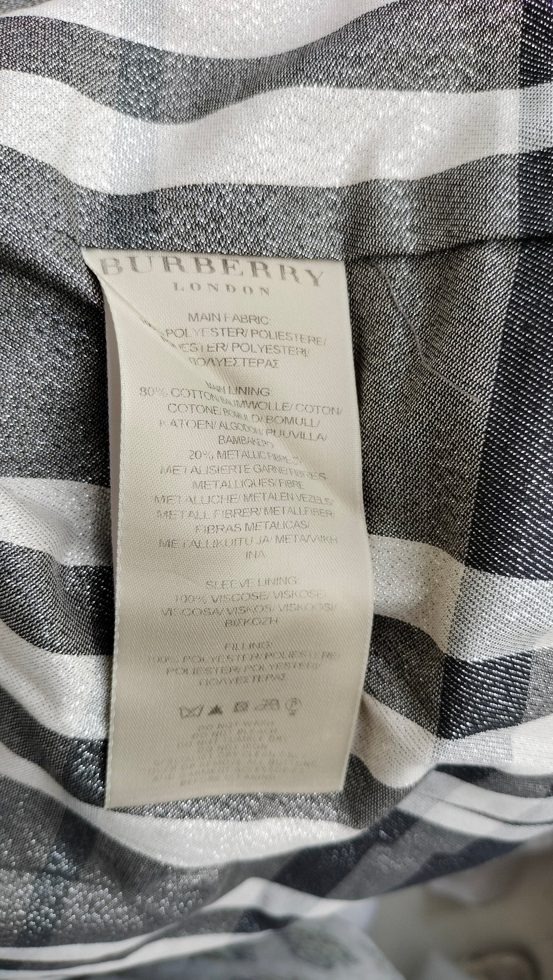 Burberry Quilted Belted Jacket