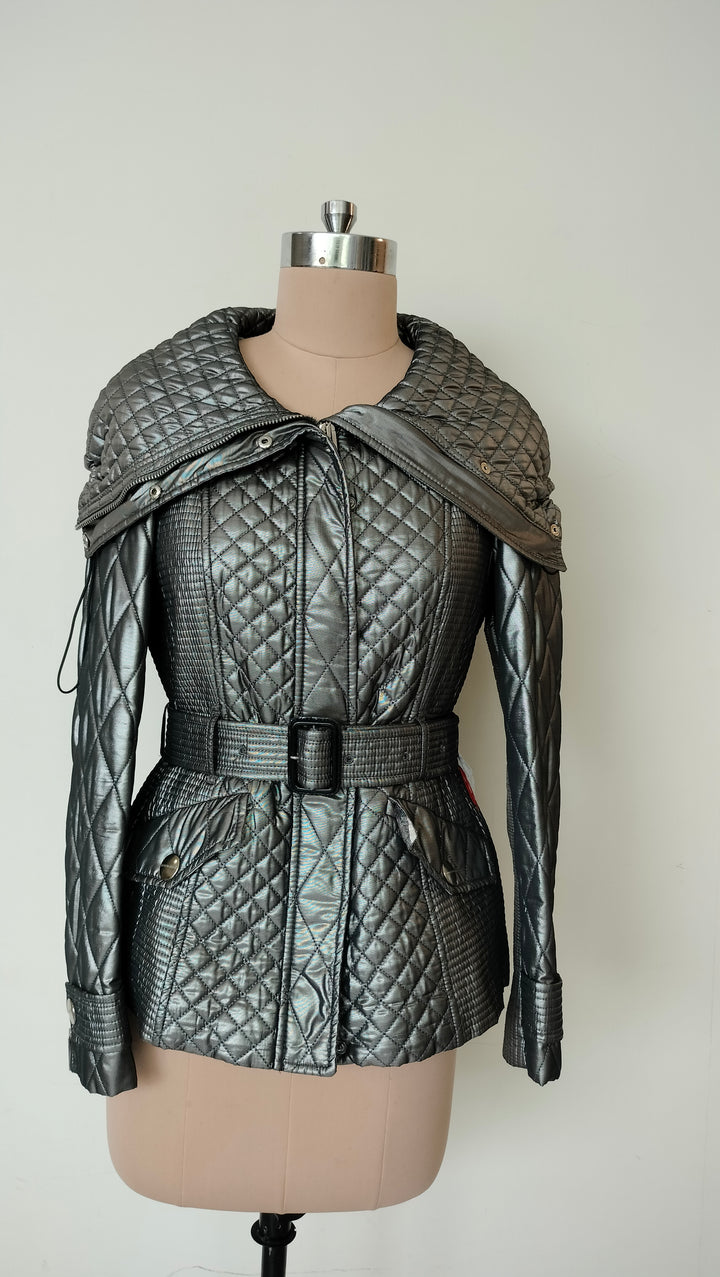 Burberry Quilted Belted Jacket