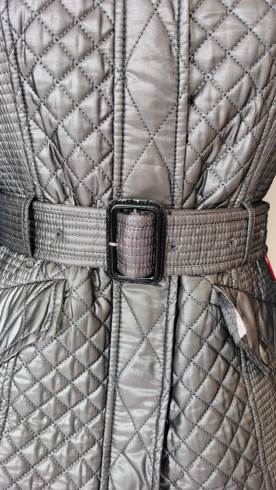 Burberry Quilted Belted Jacket