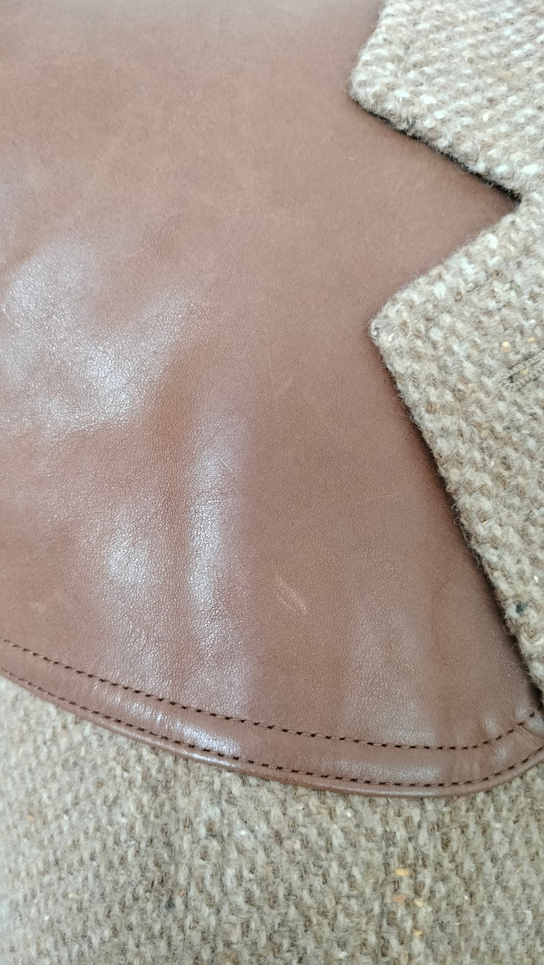 Ralph Lauren Tweed Belted Blazer Jacket