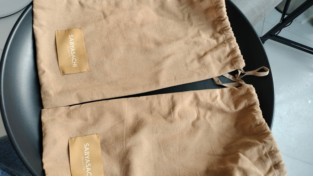 Sabyasachi Tan Leather Embroidered Loafers – Size 44