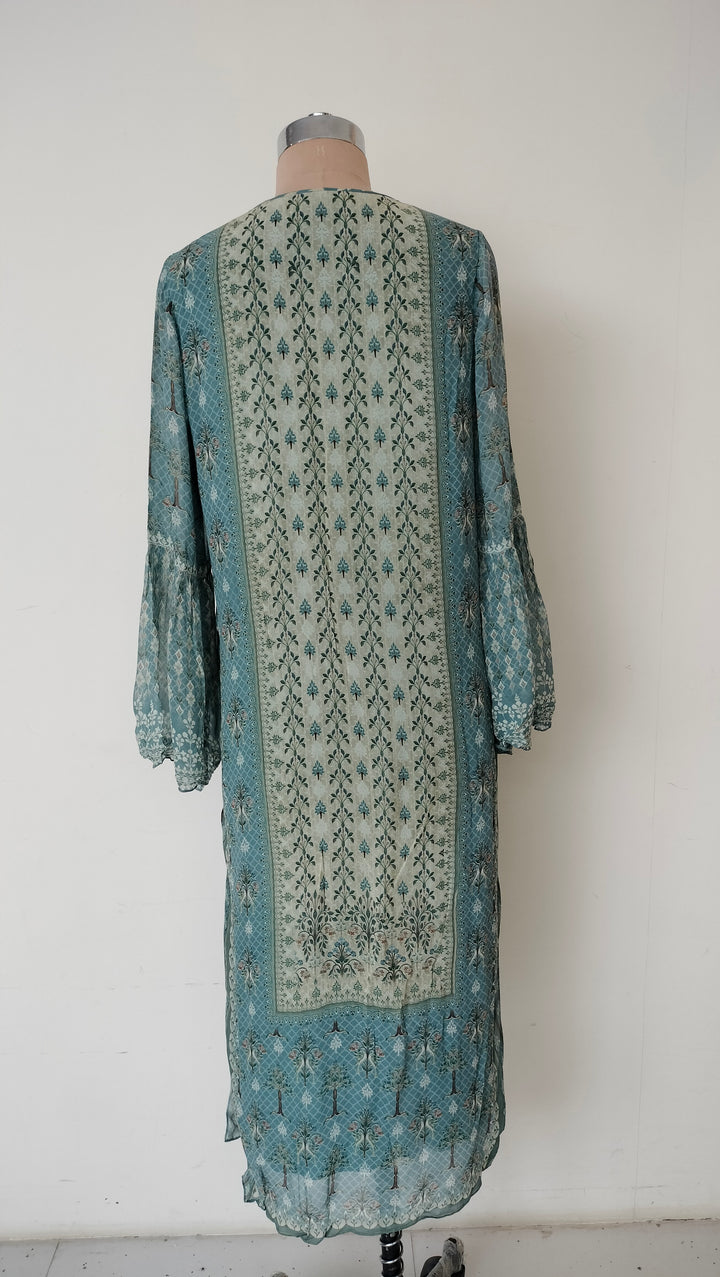 Anita Dongre Printed Blue Kurta