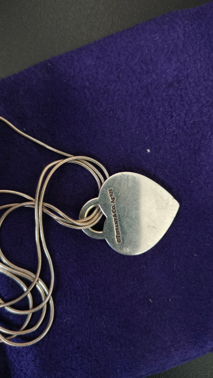 Tiffany & Co. Return to Tiffany Heart Tag Necklace