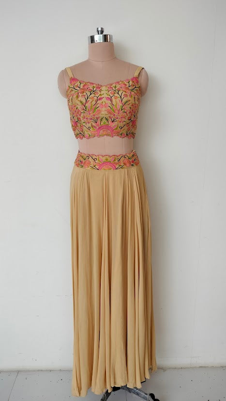 Liz Paul Pastel Embroidered Co-ord Set