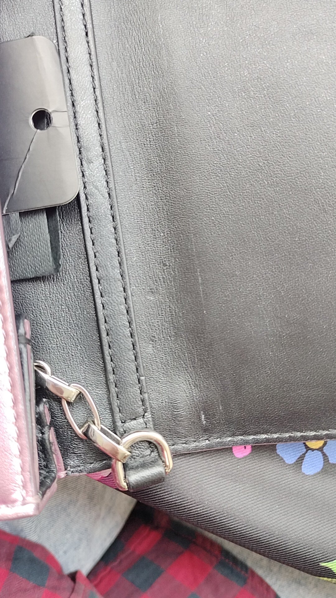 Dolce & Gabbana Metallic Pink Leather DG Girls Shoulder Bag