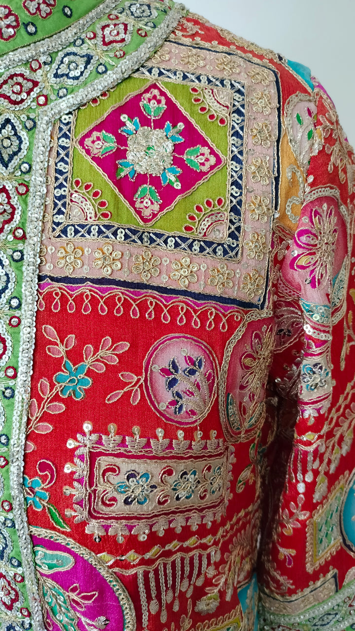 Dabiri Embroidered Gharara Set