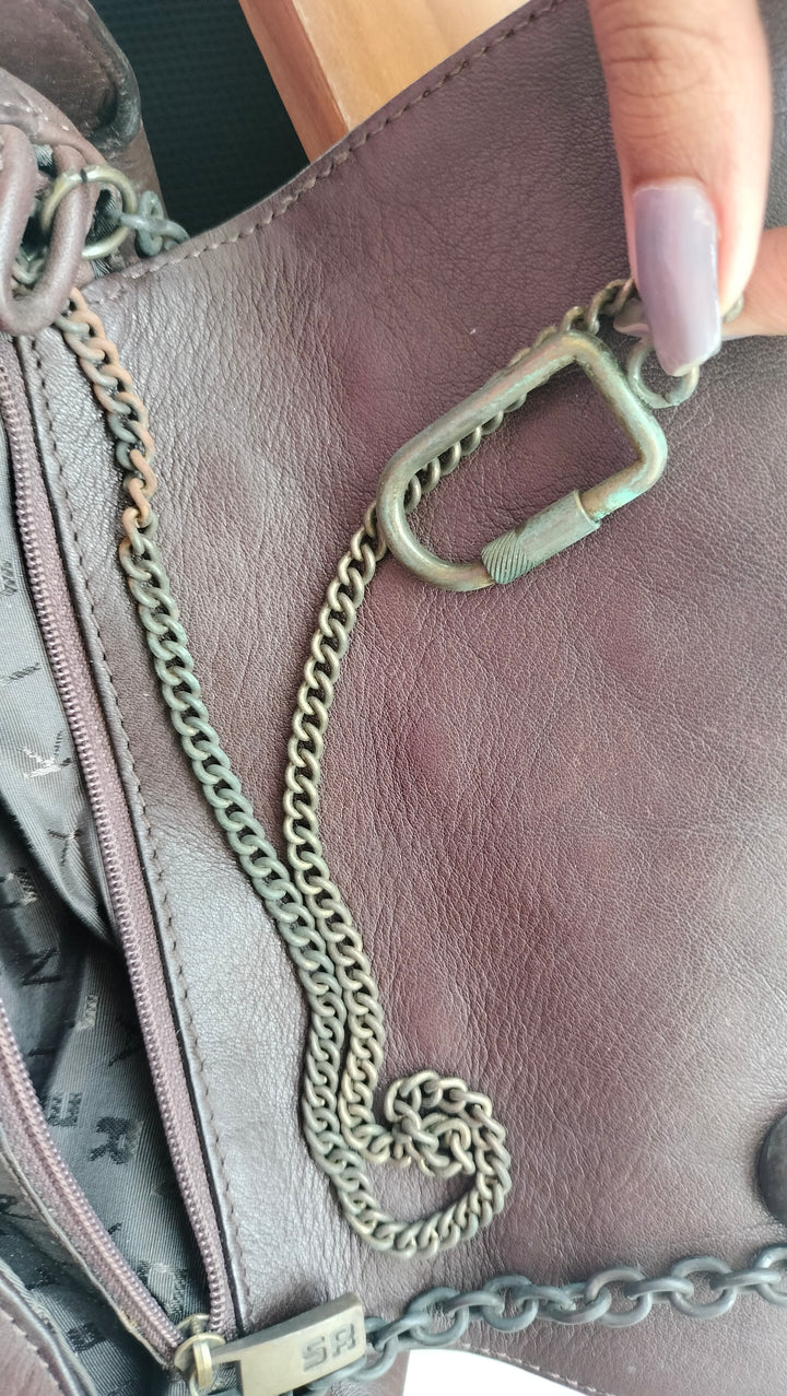 Sonia Rykiel Leather Shoulder Bag