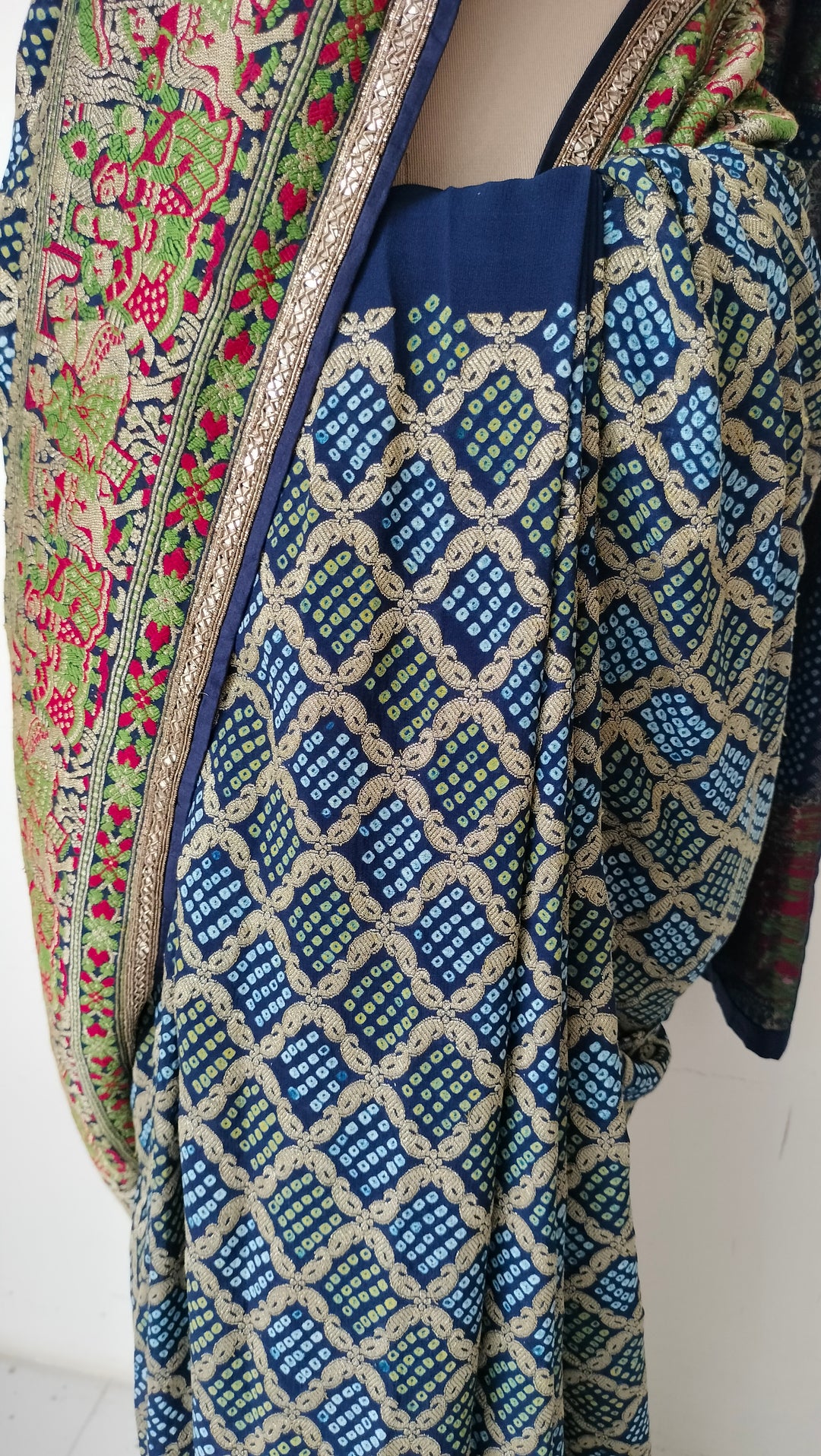 Manish Malhotra Blue Saree Set