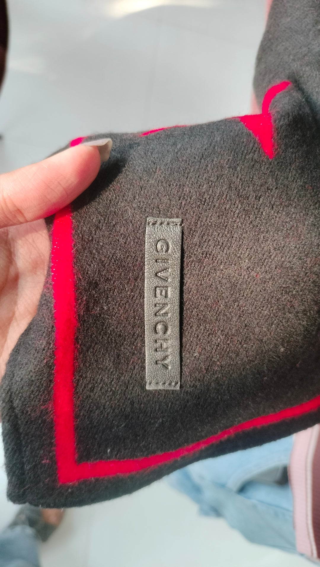 Givenchy Star Wool Reversible  Stole