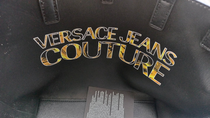 Versace Jeans Couture Baroque Print Tote Bag