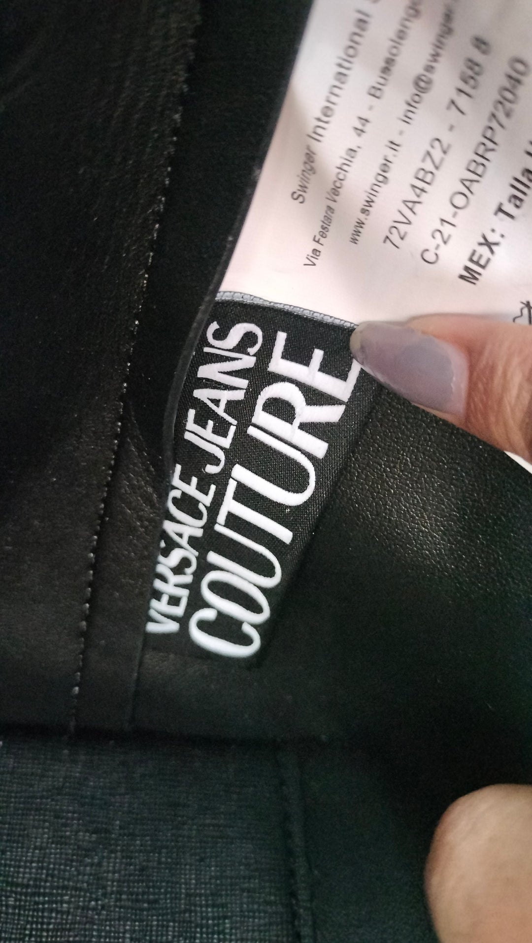 Versace Jeans Couture Baroque Print Tote Bag