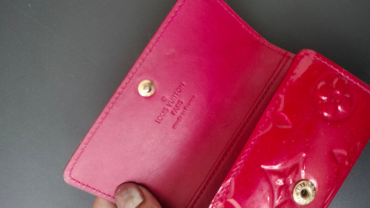 Louis Vuitton Monogram Vernis Multiclés 4 Ring Key Holder