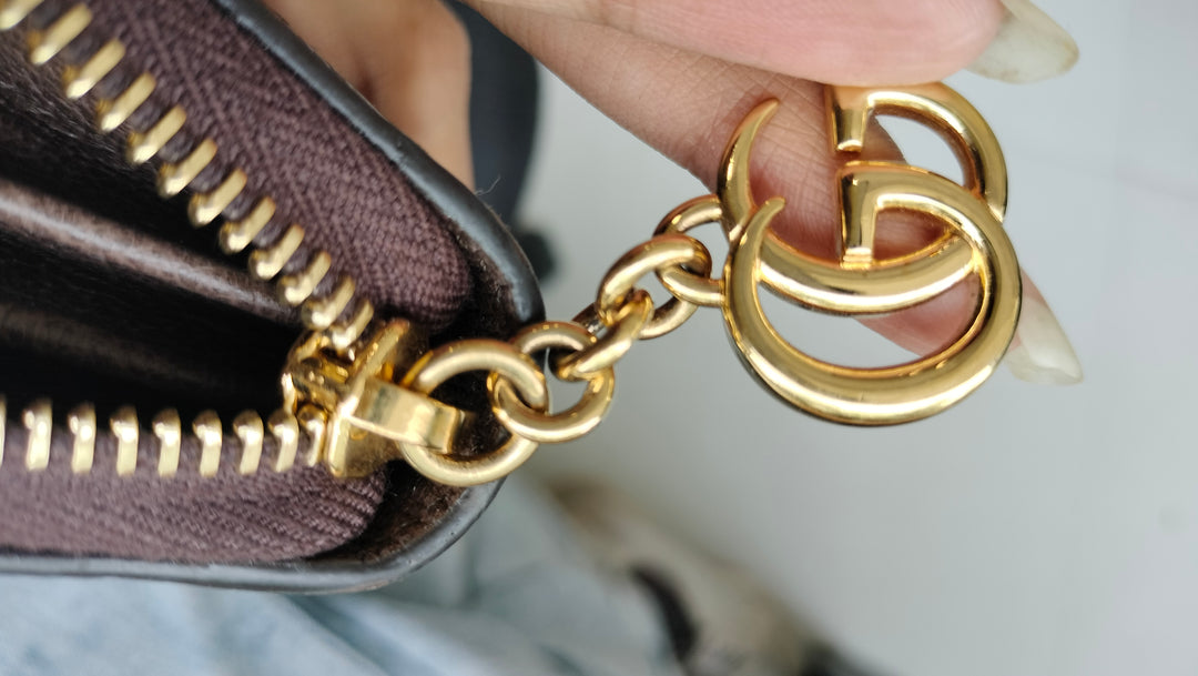 Gucci Ophidia zip around wallet