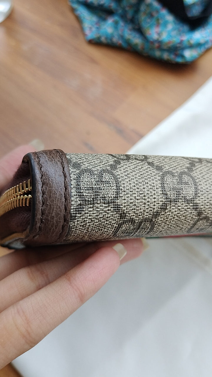 Gucci Ophidia zip around wallet
