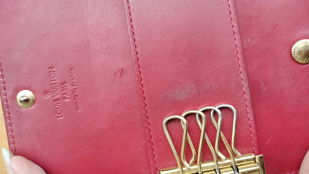 Louis Vuitton Monogram Vernis Multiclés 4 Ring Key Holder