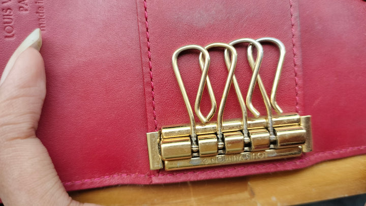 Louis Vuitton Monogram Vernis Multiclés 4 Ring Key Holder