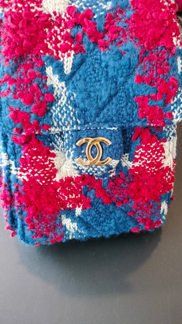 Chanel 25 Tweed Hobo Bag