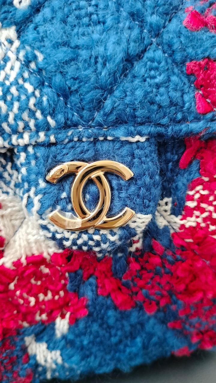 Chanel 25 Tweed Hobo Bag