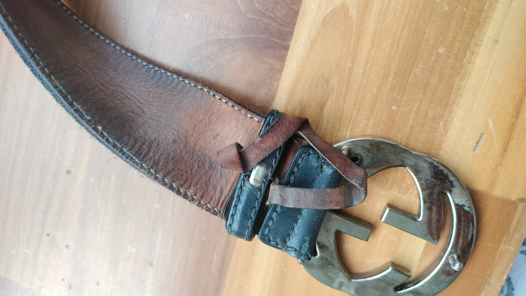 Gucci GG Interlocking Web Belt