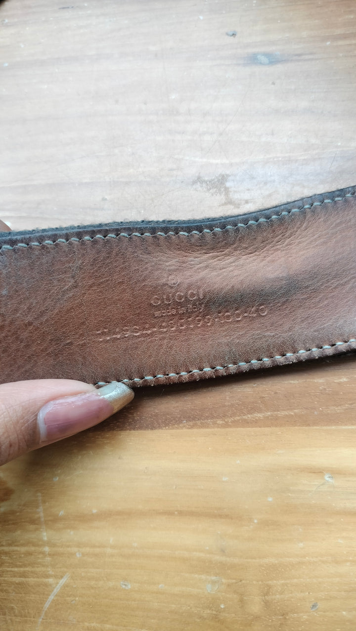 Gucci GG Interlocking Web Belt