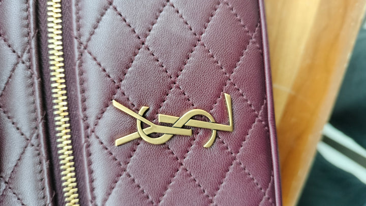 Saint Laurent Gaby Quilted Lambskin Vanity Bag