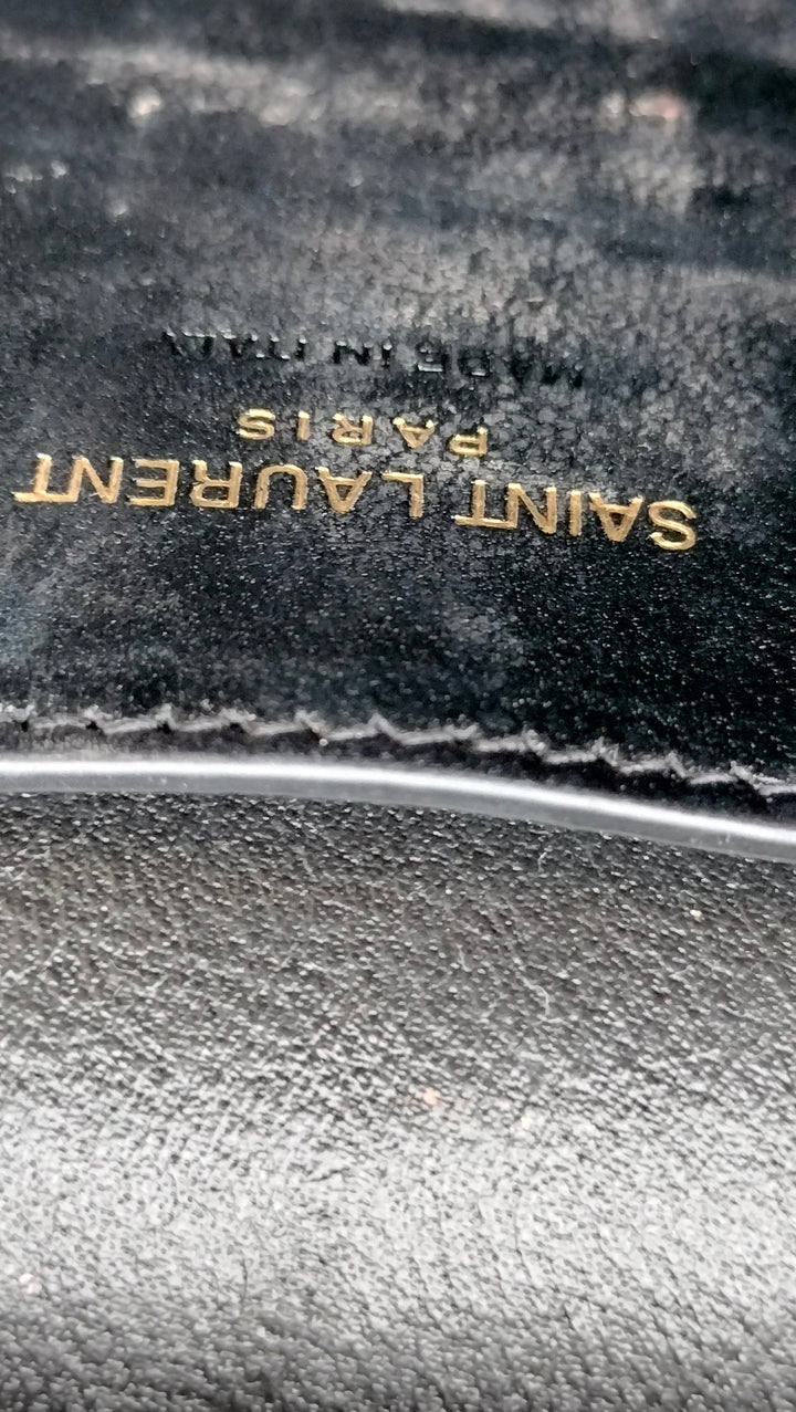 Saint Laurent Gaby Quilted Lambskin Vanity Bag