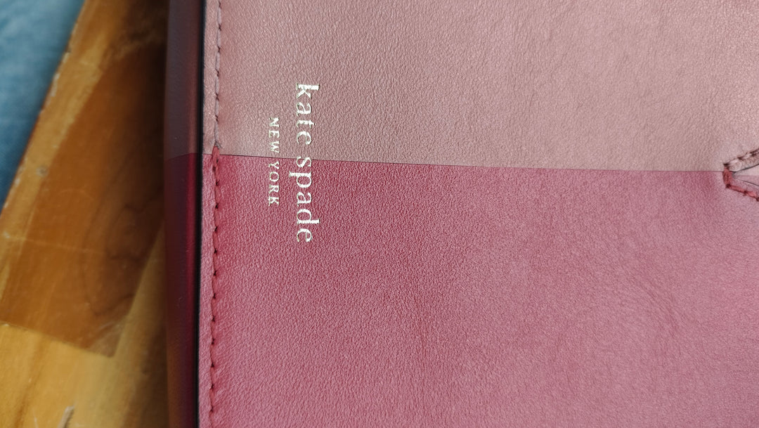 Kate Spade Nicola bicolor chain wallet bag