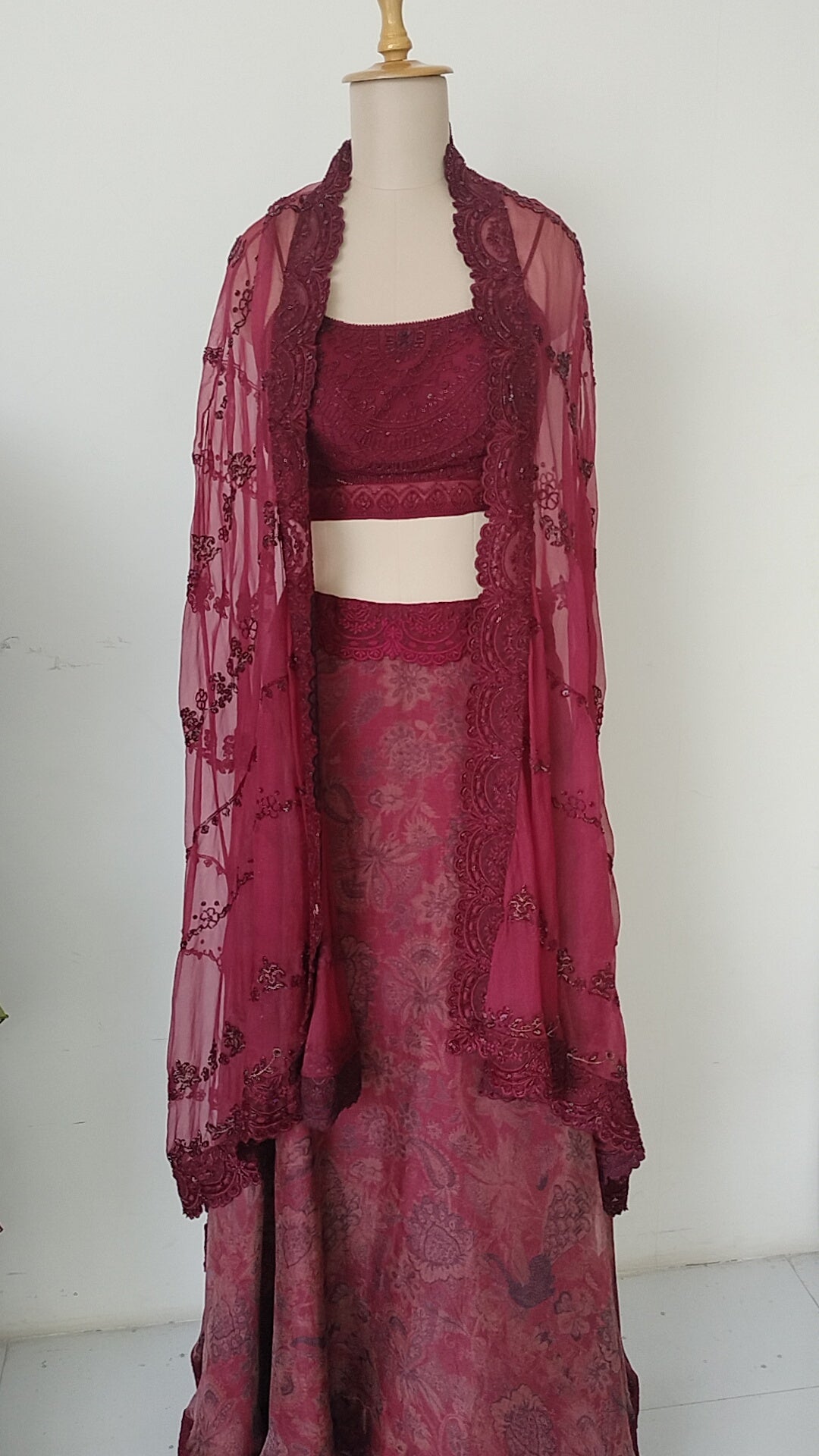 Jade by Monica & Karishma Embroidered Lehenga Set