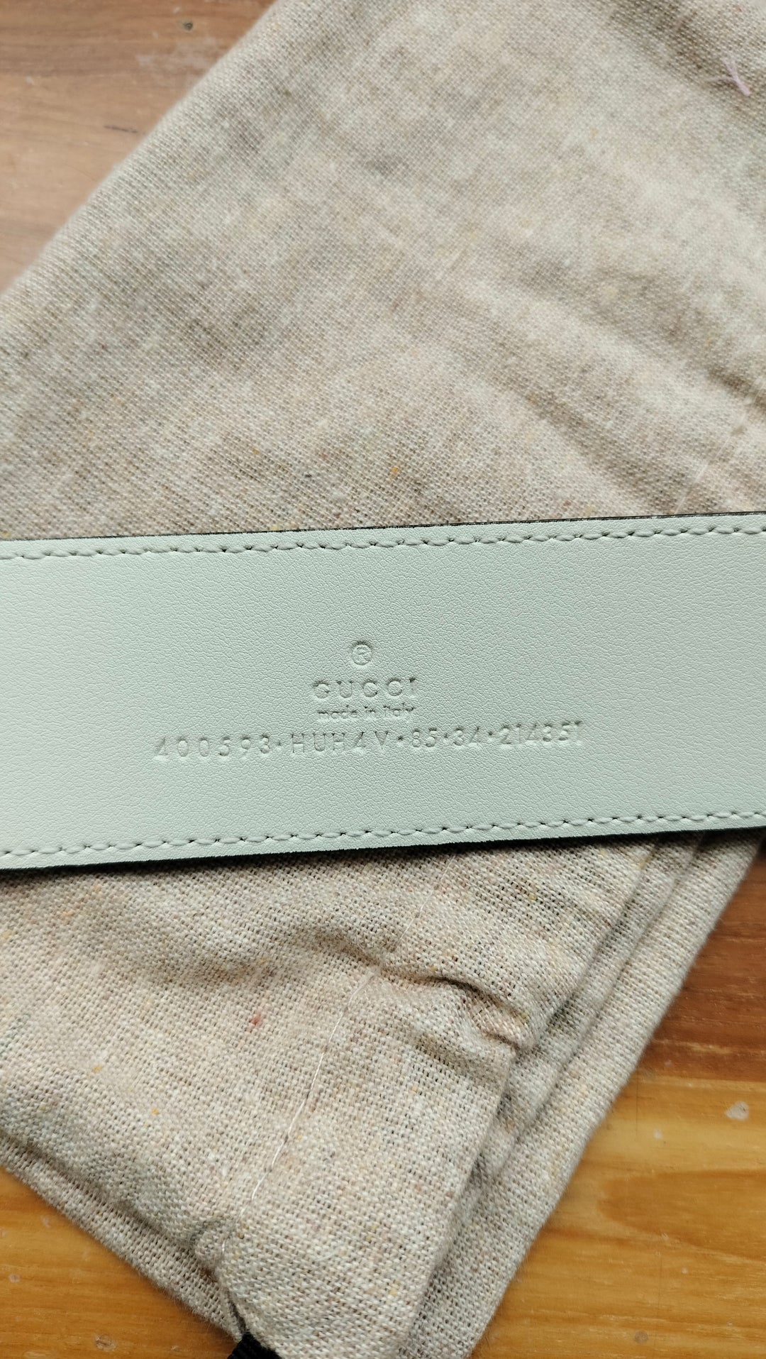 Gucci GG Supreme Belt with Interlocking G Buckle
