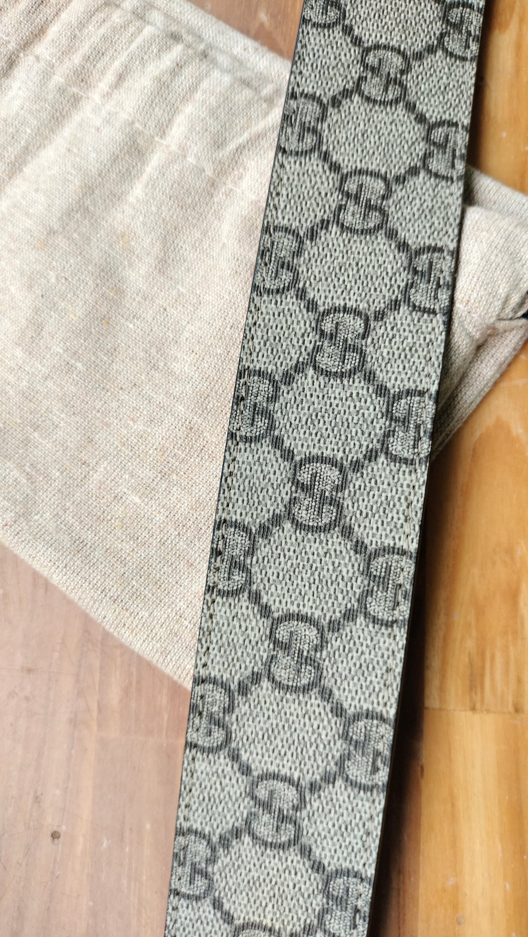 Gucci GG Supreme Belt with Interlocking G Buckle