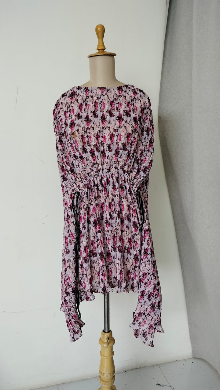 Dhruv Kapoor Floral Pleated Dress