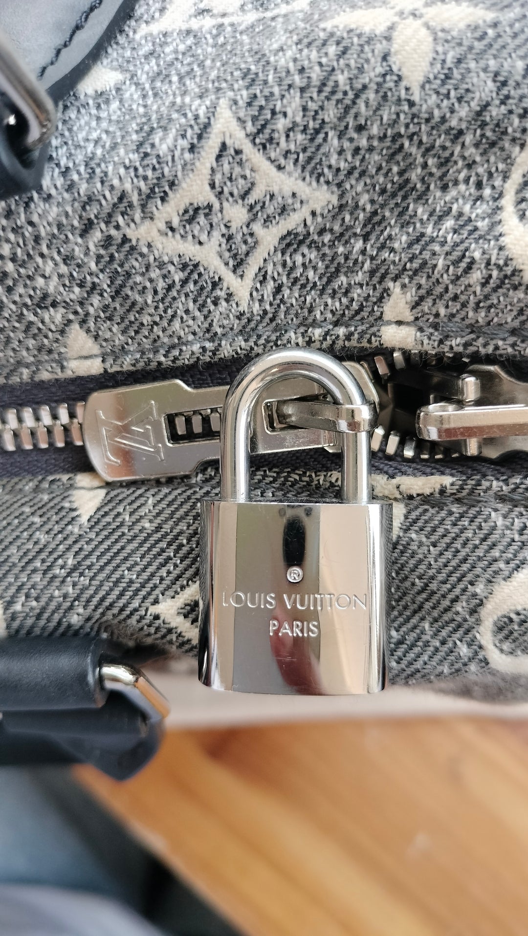 Louis Vuitton Monogram Jacquard Denim Speedy Bandoulière 25 bag