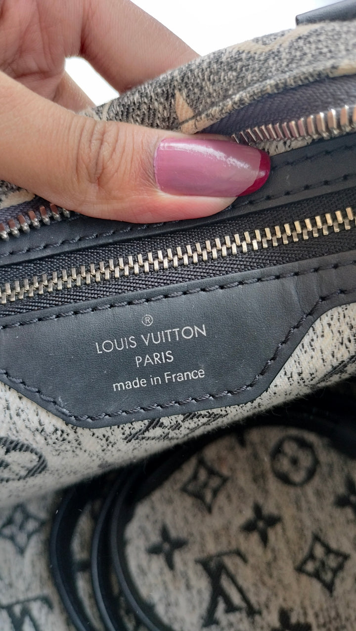 Louis Vuitton Monogram Jacquard Denim Speedy Bandoulière 25 bag