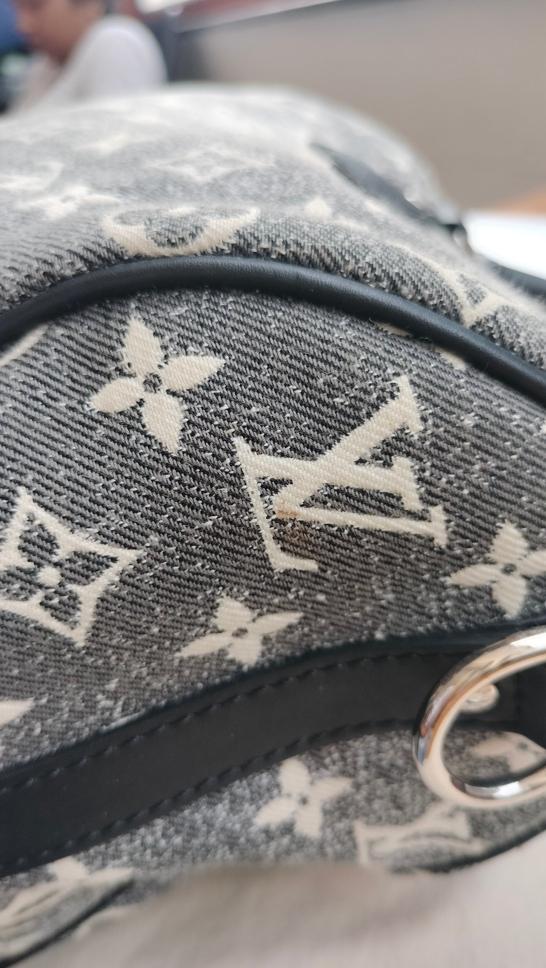 Louis Vuitton Monogram Jacquard Denim Speedy Bandoulière 25 bag