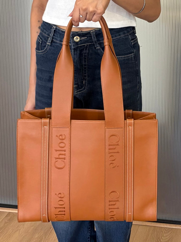 Chloe Woody Tote