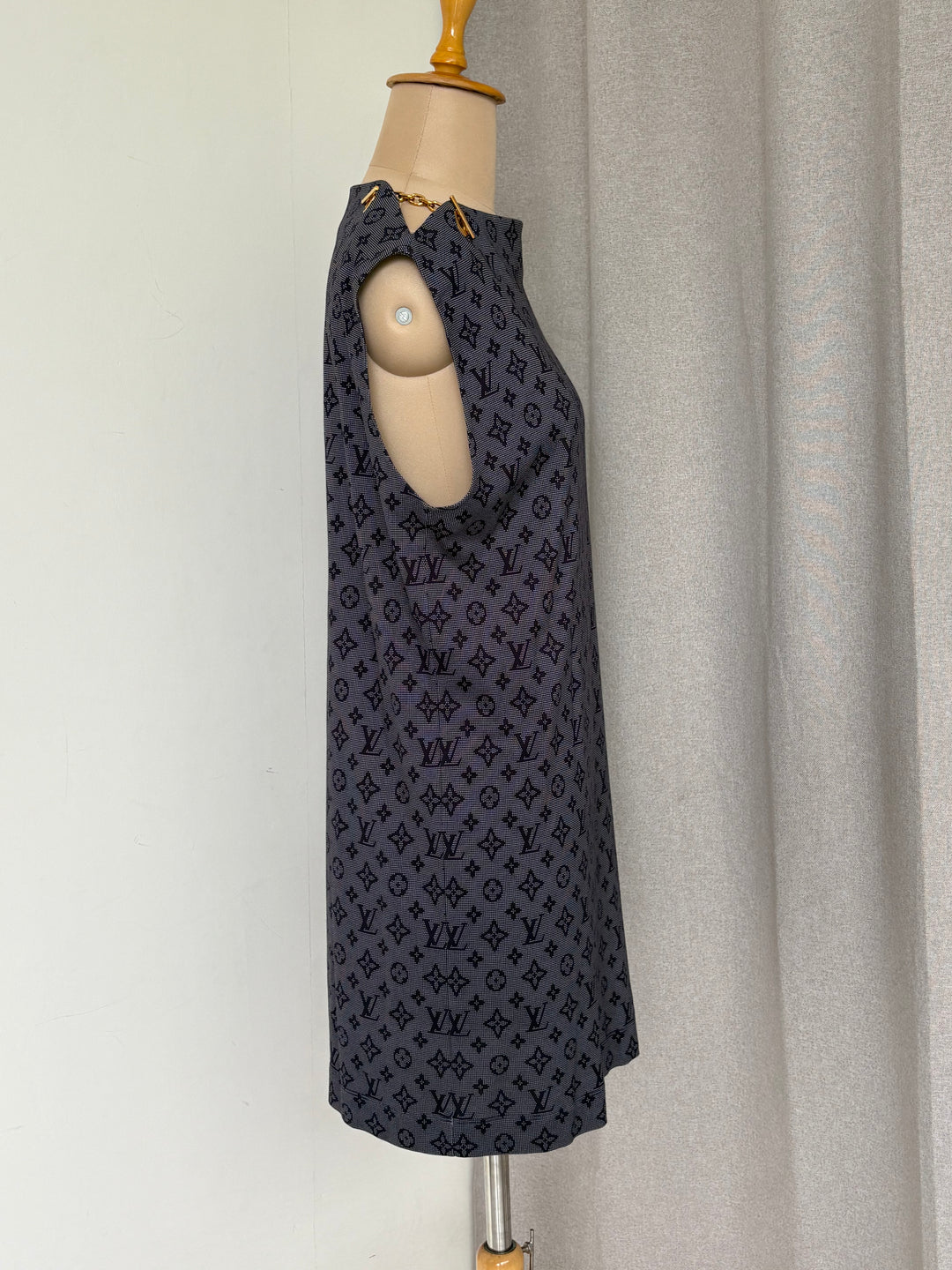 Louis Vuitton Monogram Knit Sheath Dress