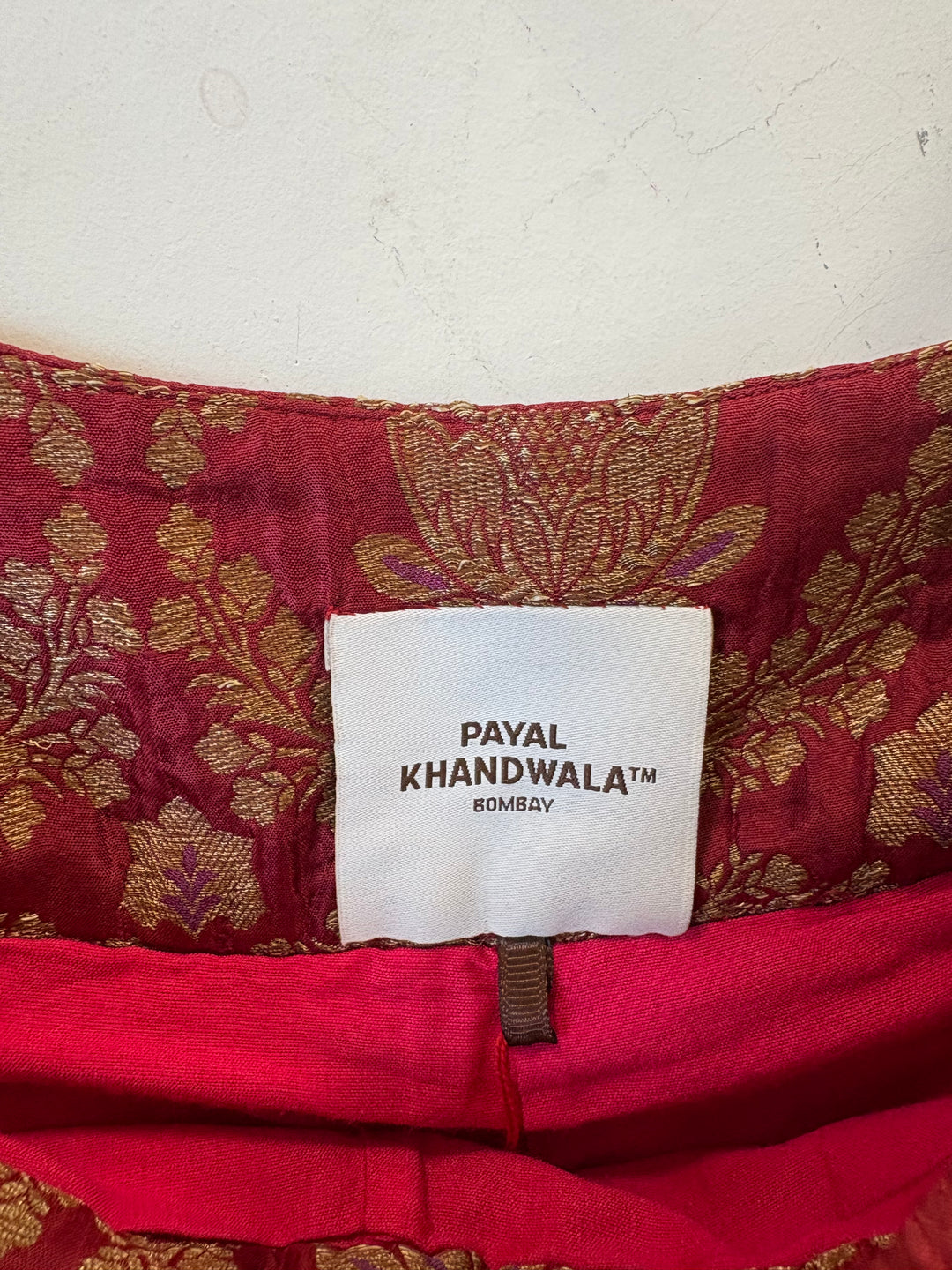 Payal Khandwala Brocade Palazzo Pants
