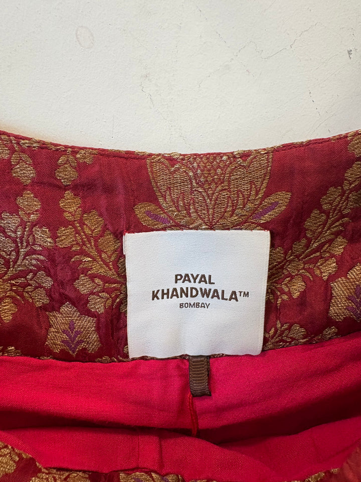Payal Khandwala Brocade Palazzo Pants