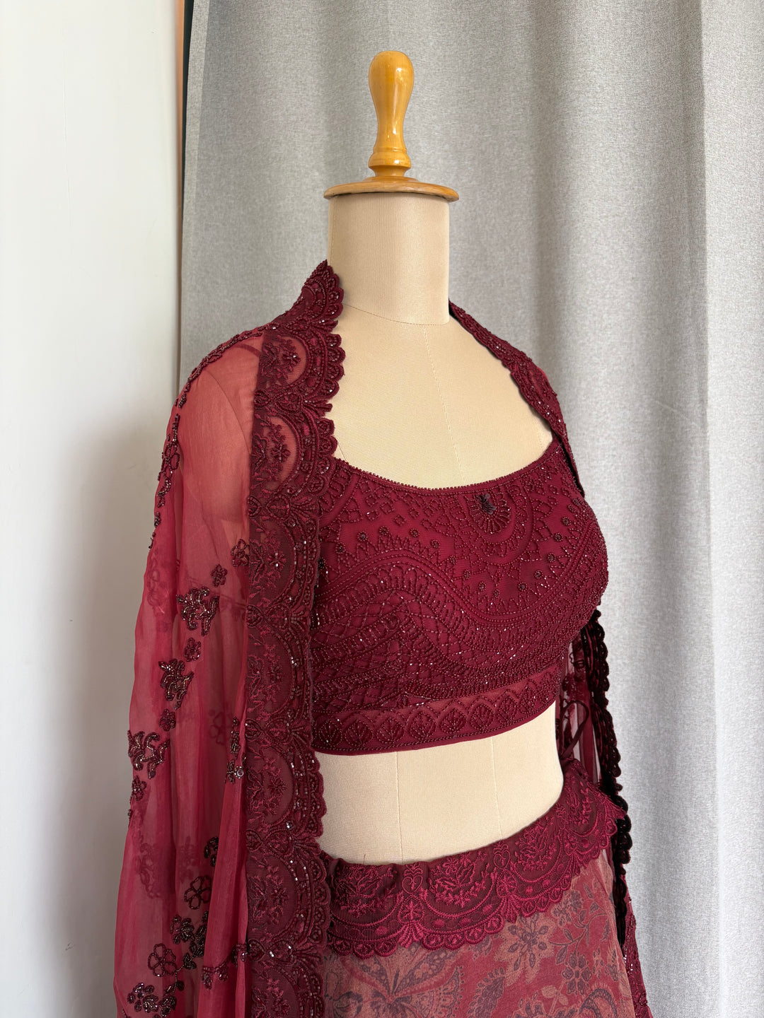 Jade by Monica & Karishma Embroidered Lehenga Set