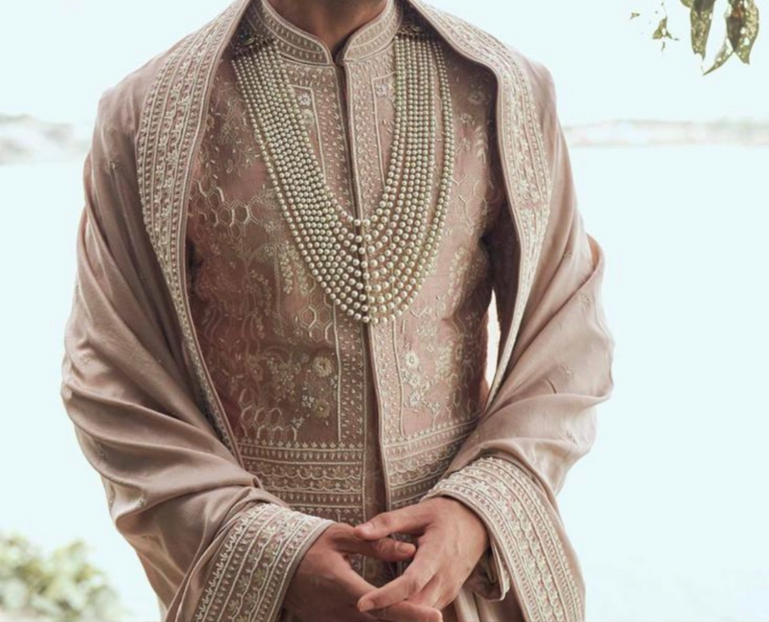 Anushree Reddy Embroidered Sherwani